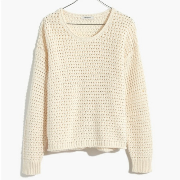 Madewell open stitch austen sweater - Picture 1 of 1